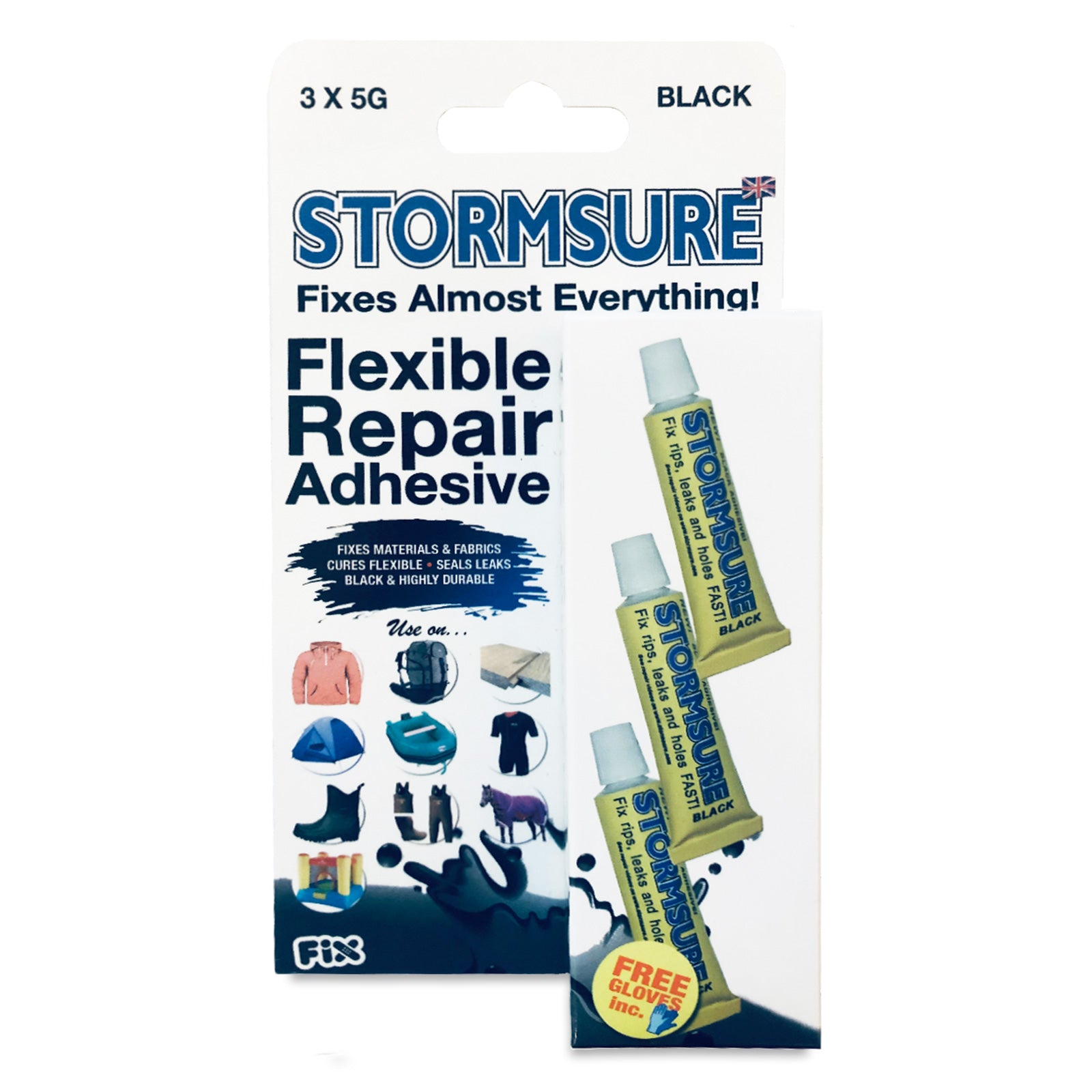 Stormsure Repair Adhesive Kit 15g Khaki 30ml Stormcure | UK