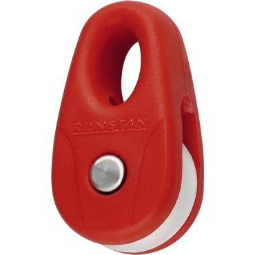 Ronstan Bridle Pulley Red