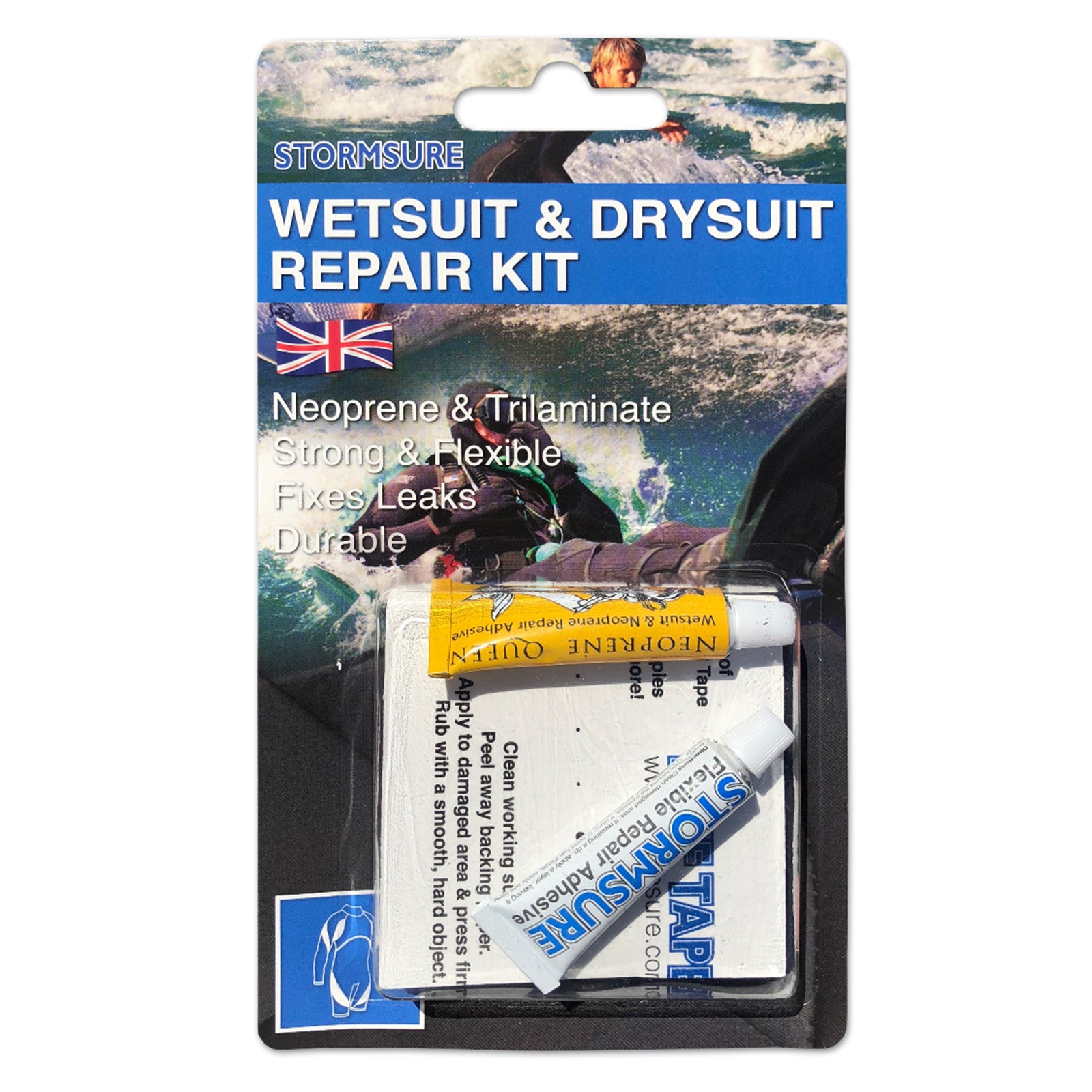 Stormsure Wetsuit & Drysuit Repair Kit FixMyKite Australia
